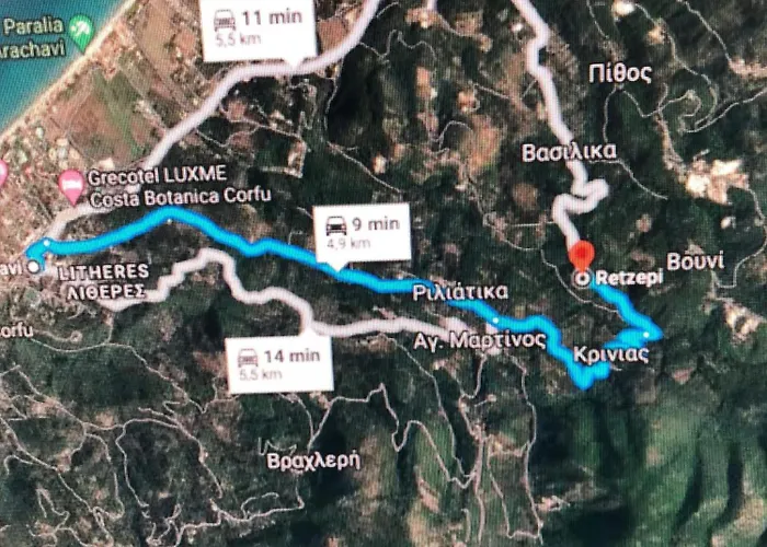 Prázdninový dům Rilia Cottagehouse Vouni (Corfu)